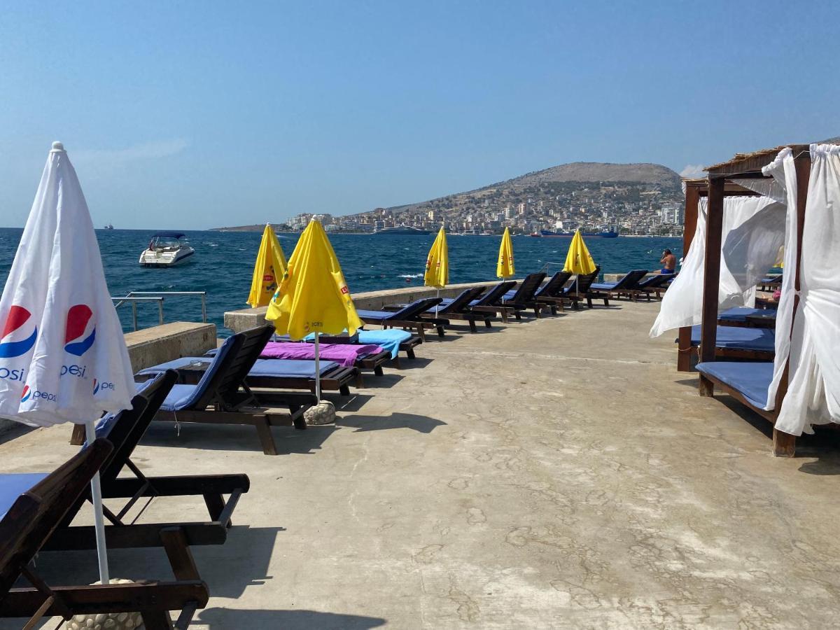 Apartment With Huge Sea View Balcony Saranda Dış mekan fotoğraf